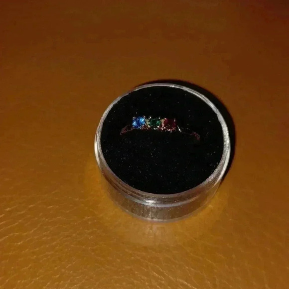 💙🌹Gold-plated Mother's ring. yellow - Picture 5 of 8